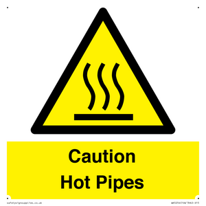 Caution Hot Pipes